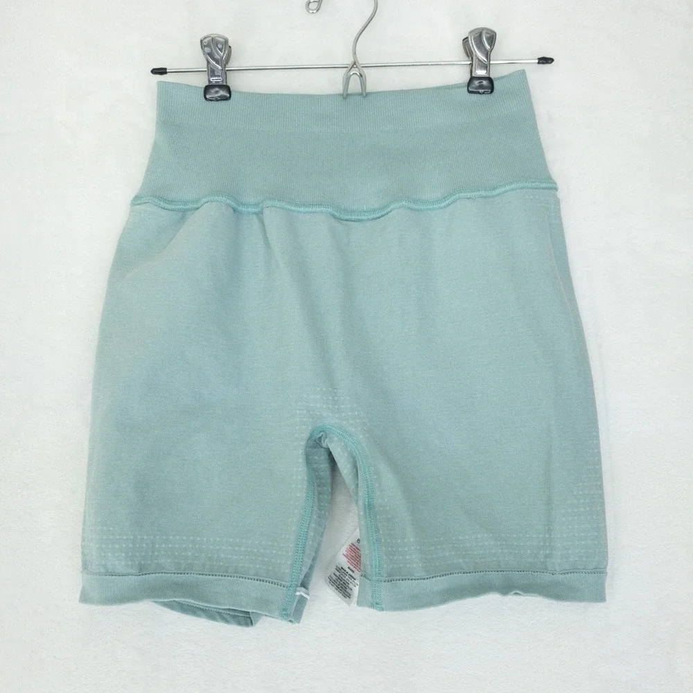 Gymshark Vital 2-in-1 Shorts Womens Medium Blue Running Athletic Lined